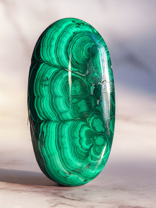 Malachite Oval Cabaschon