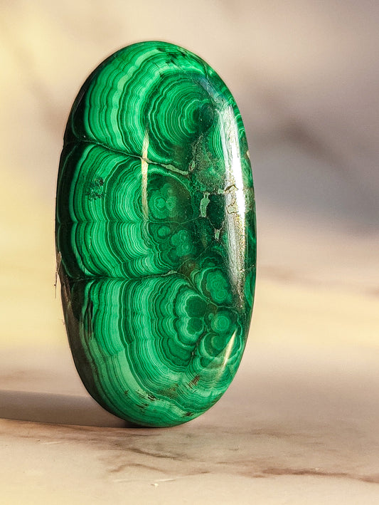 Malachite Oval Cabaschon