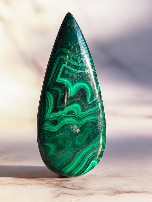 Malachite Tear Drop