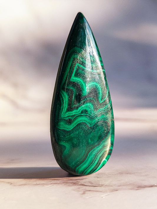 Malachite Tear Drop
